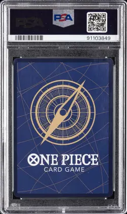 2024 ONE PIECE OP06-WINGS OF THE CAPTAIN ALTERNATE ART #118 RORONOA ZORO PSA 10 - Image 2