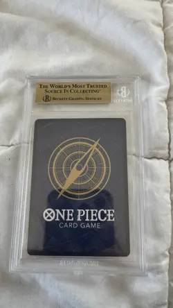 BGS 10 Roronoa Zoro OP-06 2022 One Piece Pre-Release Winner Stamped Foil - Image 2