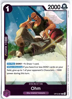 Ohm OP15-061 NM One Piece CCG Adventure on Kami's Island - Image 1