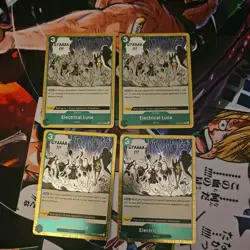 Electrical Luna OP08-036 Rare Two Legends One Piece 4x Playset - Image 1