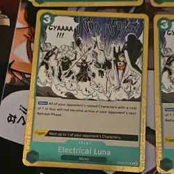 Electrical Luna OP08-036 Rare Two Legends One Piece 4x Playset - Image 2