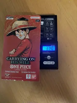 One Piece OP-13 CARRYING ON HIS WILL Sleeved Booster Pack - Heavy - 37.40g 🔥🔥 - Image 1