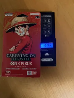 One Piece OP-13 CARRYING ON HIS WILL Sleeved Booster Pack - Heavy - 37.52g 🔥🔥 - Image 1