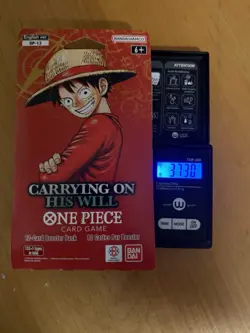 One Piece OP-13 CARRYING ON HIS WILL Sleeved Booster Pack - Heavy - 37.30g 🔥🔥 - Image 1