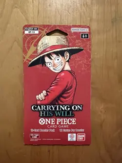 One Piece OP-13 CARRYING ON HIS WILL Sleeved Booster Pack - Heavy - 37.50g 🔥🔥 - Image 3