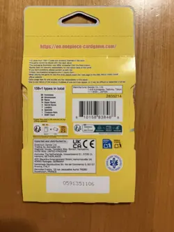 One Piece OP-15 Adventure On Kamis Island Sleeved Booster Pack Heavy 37.71g 🔥🔥 - Image 4
