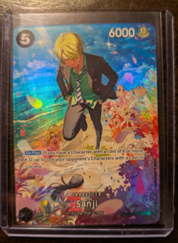 One Piece Sanji SP Foil ST14-003 Royal Blood English LP - Image 1