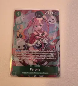 Bandai One Piece Heroines Perona OP09-034 Dash Pack EB-03 Promo English Foil - Image 1