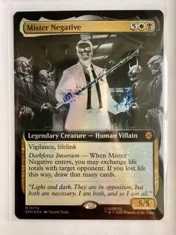 Mister Negative - Foil Extended Art M MTG Marvel's Spider-Man M/NM English - Image 1