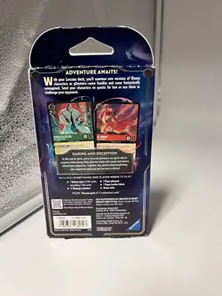Lorcana The First Chapter Starter Deck Emerald Ruby NEW Daring and Deception 4050368981707 - Image 5
