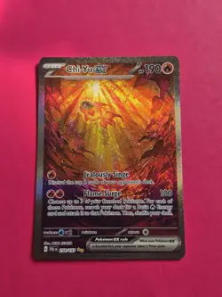 The Pokemon Company Chi-Yu ex 259/193 SV02 Paldea Evolved SIR Full Art Holo EN - Image 2