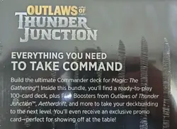 Magic The Gathering Outlaws Thunder Junction Deluxe Commander Kit - Most Wanted - Image 4