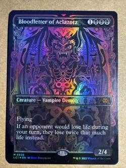 Bloodletter of Aclazotz (Borderless) The Lost Caverns of Ixalan Foil - Image 1