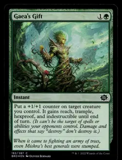 Gaea's Gift 182 Foil C The Brothers' War - Image 1