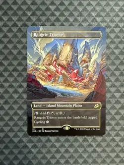 MTG Raugrin Triome #311 Showcase Rare Ikoria: Lair of Behemoths (IKO) - Image 1
