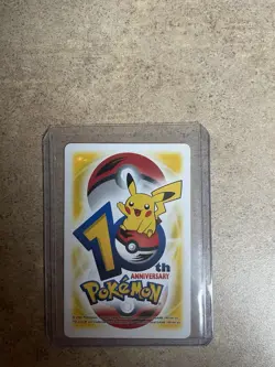 Flareon/Jolteon/Vaporeon - 2006 Pokemon Center 10th Anniversary Card - Image 2