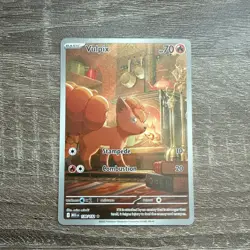 Mega Evolution: Vulpix 138/132 NM IR and Alakazam promo 009 - Image 1