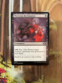 Phyrexian Reclamation (0194) - NM - Tarkir: Dragonstorm Commander - MTG - Image 1