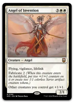 Angel of Invention #166 (NM) Modern Horizons 3 M3C Magic MTG - Image 1