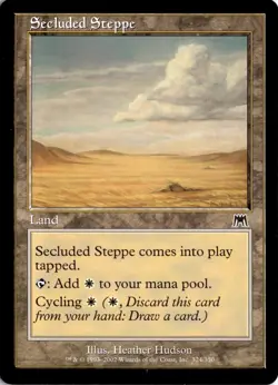 Secluded Steppe C Onslaught 324 Magic The Gathering - Image 1