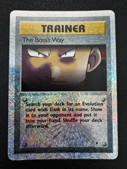 Pokemon TCG: The Boss’s Way - 105/110 Legendary Collection Reverse Holo [LP+] - Image 1