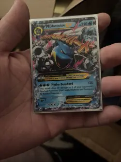 Pokemon M Blastoise EX Ultra Rare Holo XY 30/146 Mega 220 HP Hydro Bombard 120 - Image 1