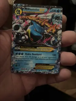 Pokemon M Blastoise EX Ultra Rare Holo XY 30/146 Mega 220 HP Hydro Bombard 120 - Image 2