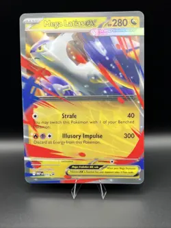 Mega Latias ex - 011 Promo Pokemon Jumbo Cards Lenticular 011 NM - Image 3