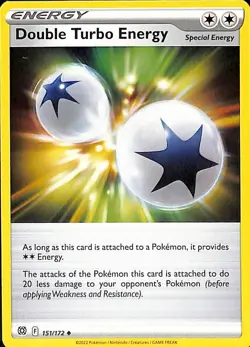 Double Turbo Energy 151/172 Uncommon Brilliant Stars Pokemon TCG - Image 1