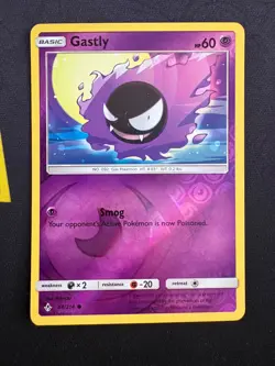 Gastly 68/214 Common RH SM10 Unbroken Bonds Pokemon Card Near Mint/Mint - Image 1