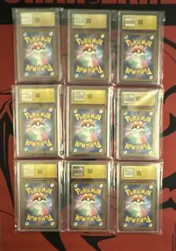Pokemon Eevee ex (2024) Terastal Fest ex Japanese Holo Set CGC Pristine 10 - Image 2