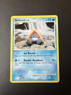 Pokemon TCG Snorunt Arceus 75/99 Yuka Morii LP - Image 1