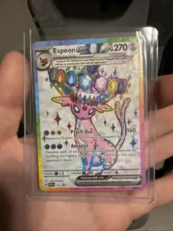 Espeon ex SVP175 Sv: Scarlet & Violet Black Star Promo Pokemon TCG NM - Image 1