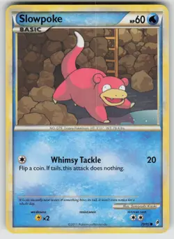 Slowpoke 70/95 Common Call of Legends Pokemon Moderately Played - Image 1