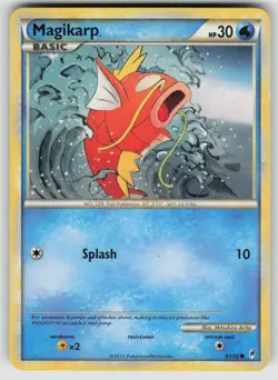 Magikarp 61/95 Common Call of Legends Pokemon Heavily Played - Image 1