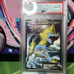 2014 POKEMON JPN XY PHANTOM GATE 1ST EDITION #089 FULL ART/MANECTRIC EX PSA 10 - Image 2