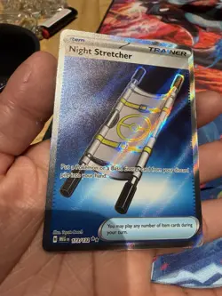 Pokemon TCG Night Stretcher 173/132 Trainer-Item Holo Ultra Rare ME01 EN - Image 2