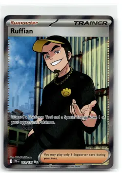 Ruffian 181/159 Ultra Rare Journey Together Pokemon NM b4 - Image 1