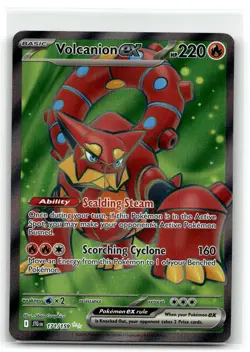 Volcanion ex 171/159 Ultra Rare Journey Together Pokemon NM b4 #2 - Image 1