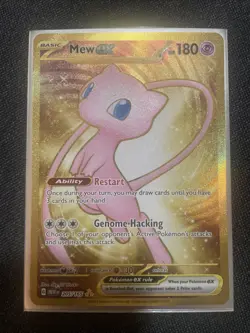 2023 Mew ex 205/165 Sv: Scarlet & Violet 151 Gold Secret Rare Holo Pokemon NM/M - Image 1