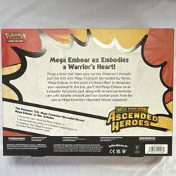 2x The Pokemon Company Mega Evolution Ascended Heroes Emboar & Feraligatr ex Box - Image 3