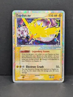 Zapdos ex 116/112 FireRed & LeafGreen Holo Rare vintage Pokemon TCG ice HP - Image 1