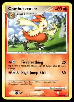Pokemon TCG Platinum #45/127 Combusken LP - Image 1
