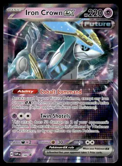 Pokemon TCG SV Promos #146 Iron Crown ex NM - Image 1