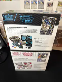 Pokemon Scarlet & Violet Black Bolt & White Flare ETB Elite Trainer Boxes Sealed - Image 2