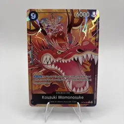 One Piece OP16-085 Kouzuki Momonosuke Alt R Alternate Art The Time of Battle TCG - Image 1