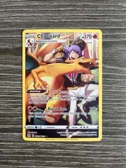 Charizard TG03/TG30 - Pokemon Lost Origins Trainer Gallery Holo Rare Card NM - Image 1
