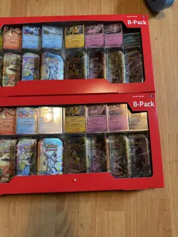 Pokemon TCG: Prismatic Evolutions 8 Mini-Tins Promos Costco - Image 4