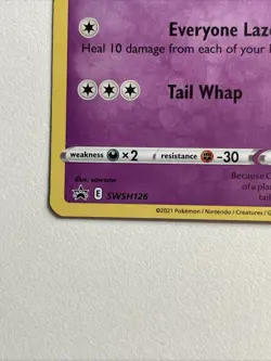 Galarian Slowpoke SWSH126 SWSH: Sword & Shield Promo Cards Holo - Image 5