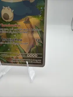 Snorlax Illustration Rare BLACK STAR PROMO card (#SVP051) [NM] HOLO - Image 4